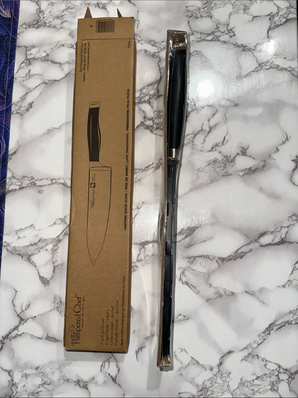 The Pampered chef 8 in forged knife πͺ chefs New - Picture 5 of 5